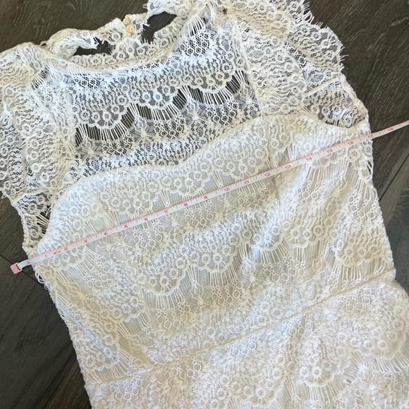 Intimately Free People Bridal White Lace Daydreamer Dress - Picture 11 of 12